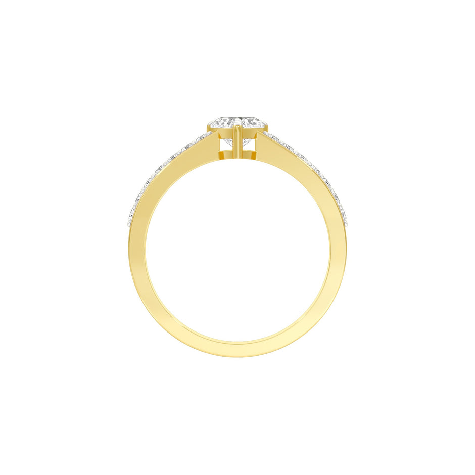 Midday Spark Diamond Ring 18 KT / Yellow Gold / 22