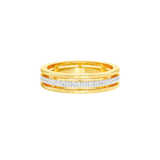 Valora Diamond Band Ring 18 KT / Yellow Gold / 22