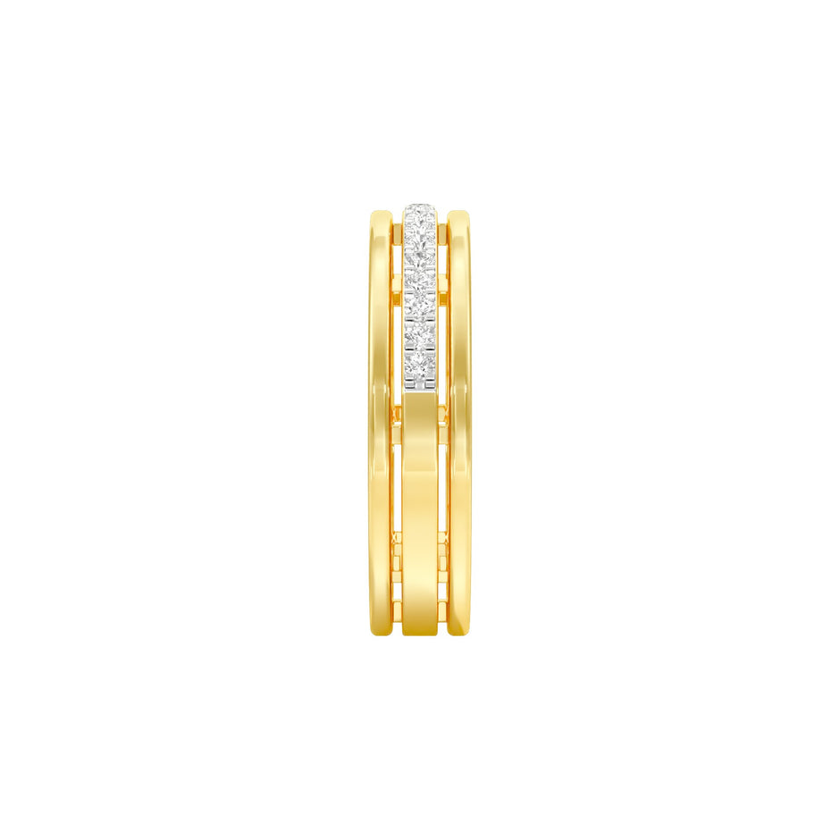 Valora Diamond Band Ring 18 KT / Yellow Gold / 22