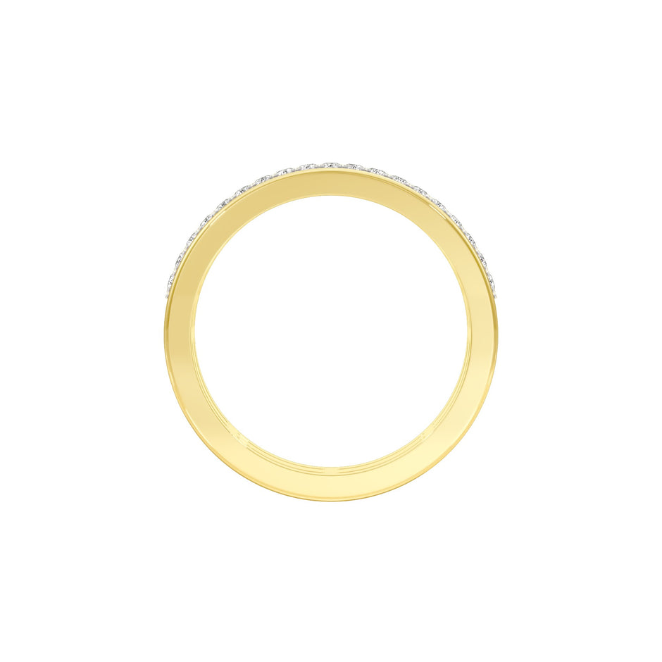 Valora Diamond Band Ring 18 KT / Yellow Gold / 22