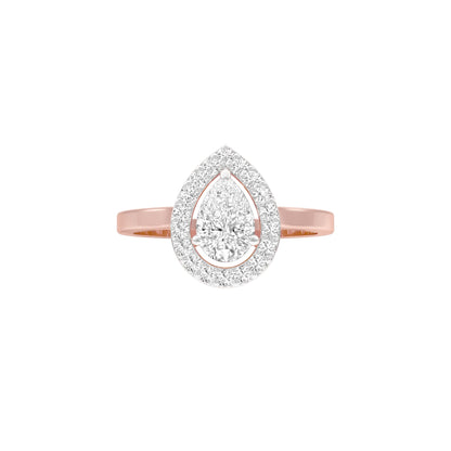 Glitz & Vows Diamond Engagement Ring 18 KT / Rose Gold / 22