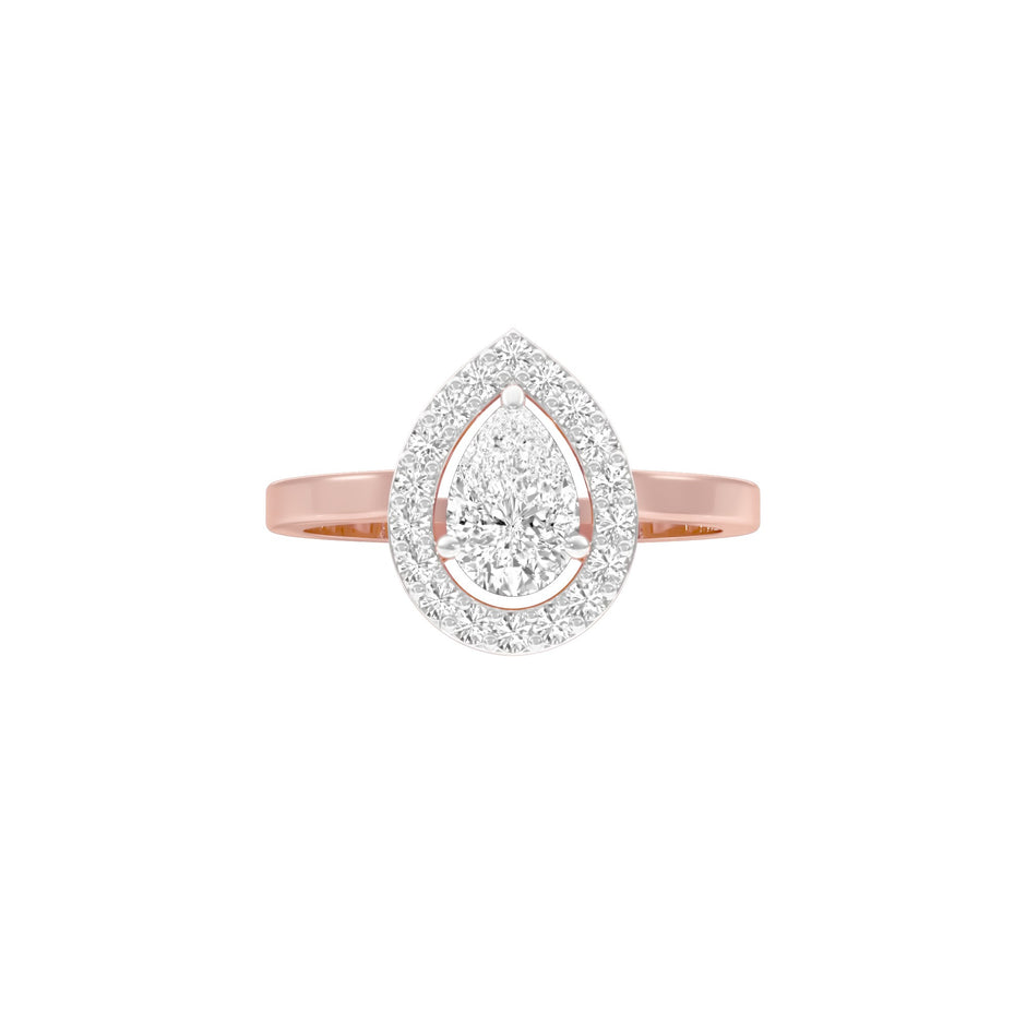 Glitz & Vows Diamond Engagement Ring 18 KT / Rose Gold / 22