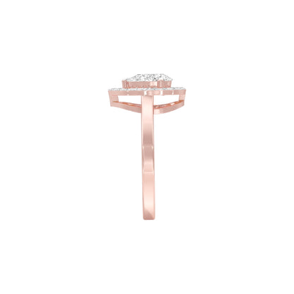 Glitz & Vows Diamond Engagement Ring 18 KT / Rose Gold / 22