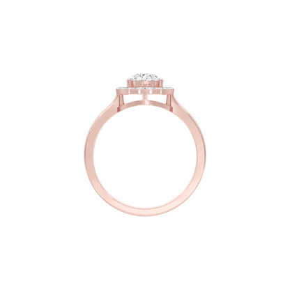 Glitz & Vows Diamond Engagement Ring 18 KT / Rose Gold / 22