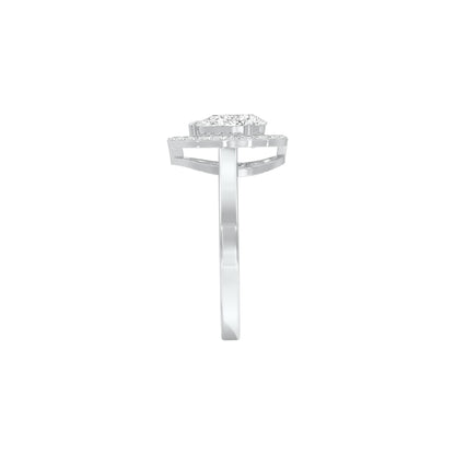 Glitz & Vows Diamond Engagement Ring 18 KT / White Gold / 22