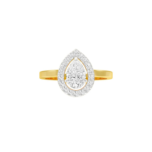 Glitz & Vows Diamond Engagement Ring 18 KT / Yellow Gold / 22