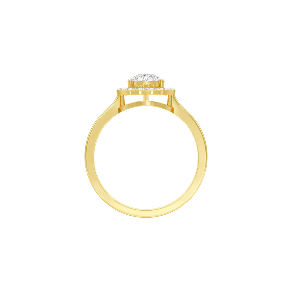 Glitz & Vows Diamond Engagement Ring 18 KT / Yellow Gold / 22