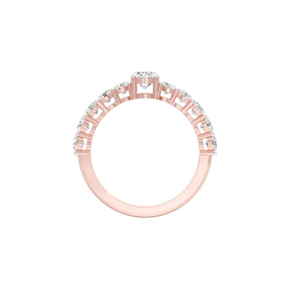 Yes Ofcourse Diamond Engagement Ring 18 KT / Rose Gold / 22