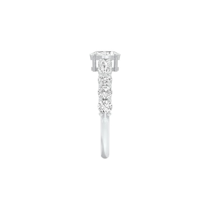 Yes Ofcourse Diamond Engagement Ring 18 KT / White Gold / 22