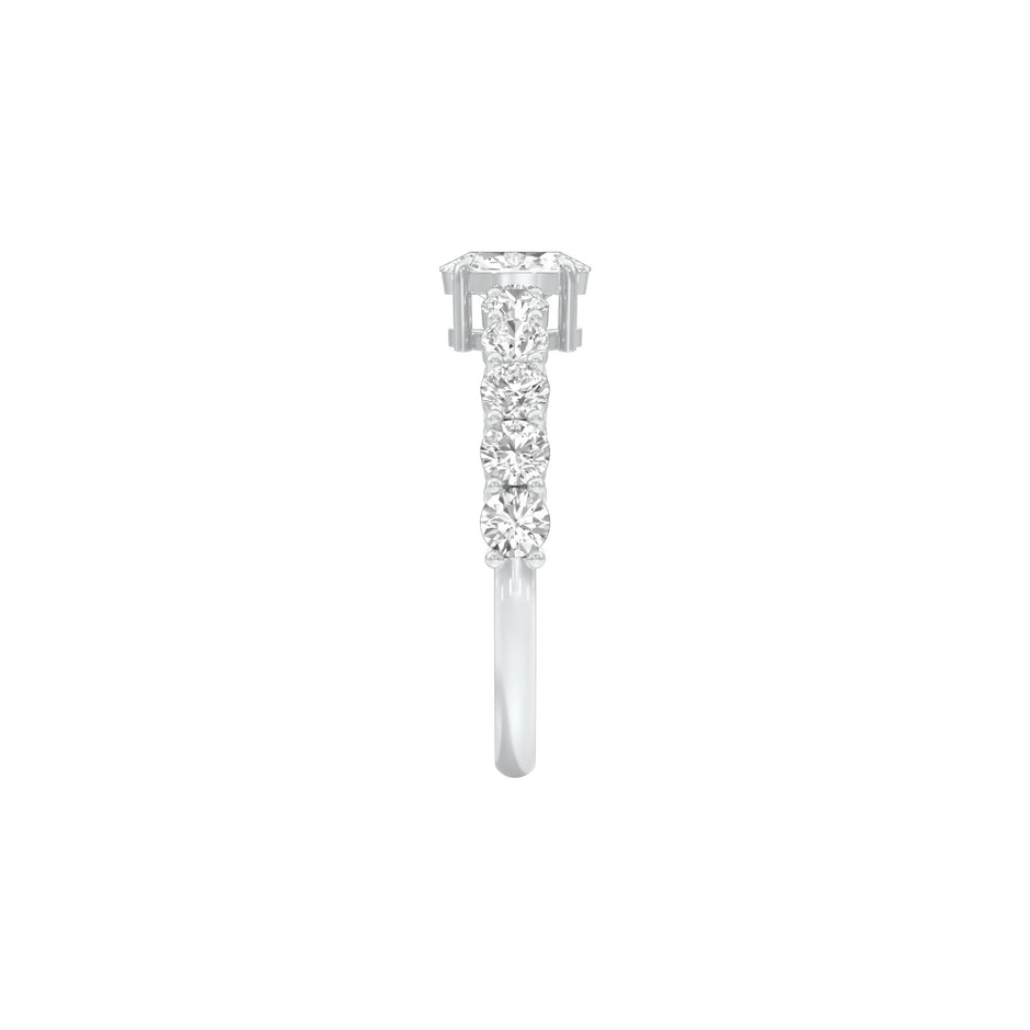 Yes Ofcourse Diamond Engagement Ring 18 KT / White Gold / 22