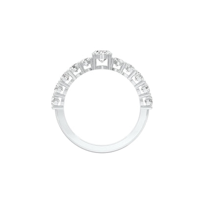 Yes Ofcourse Diamond Engagement Ring 18 KT / White Gold / 22