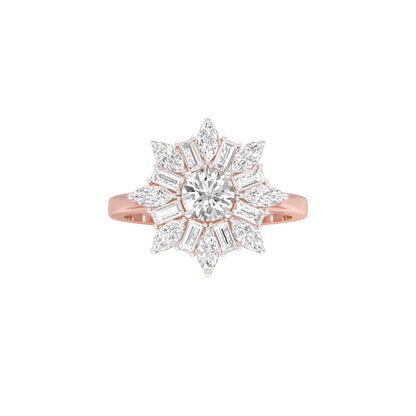 To Joy & Beyond Diamond Engagement Ring 18 KT / Rose Gold / 22