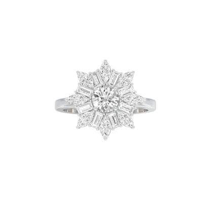 To Joy & Beyond Diamond Engagement Ring 18 KT / White Gold / 22