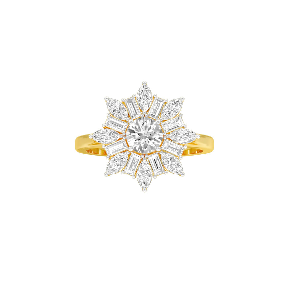 To Joy & Beyond Diamond Engagement Ring 18 KT / Yellow Gold / 22