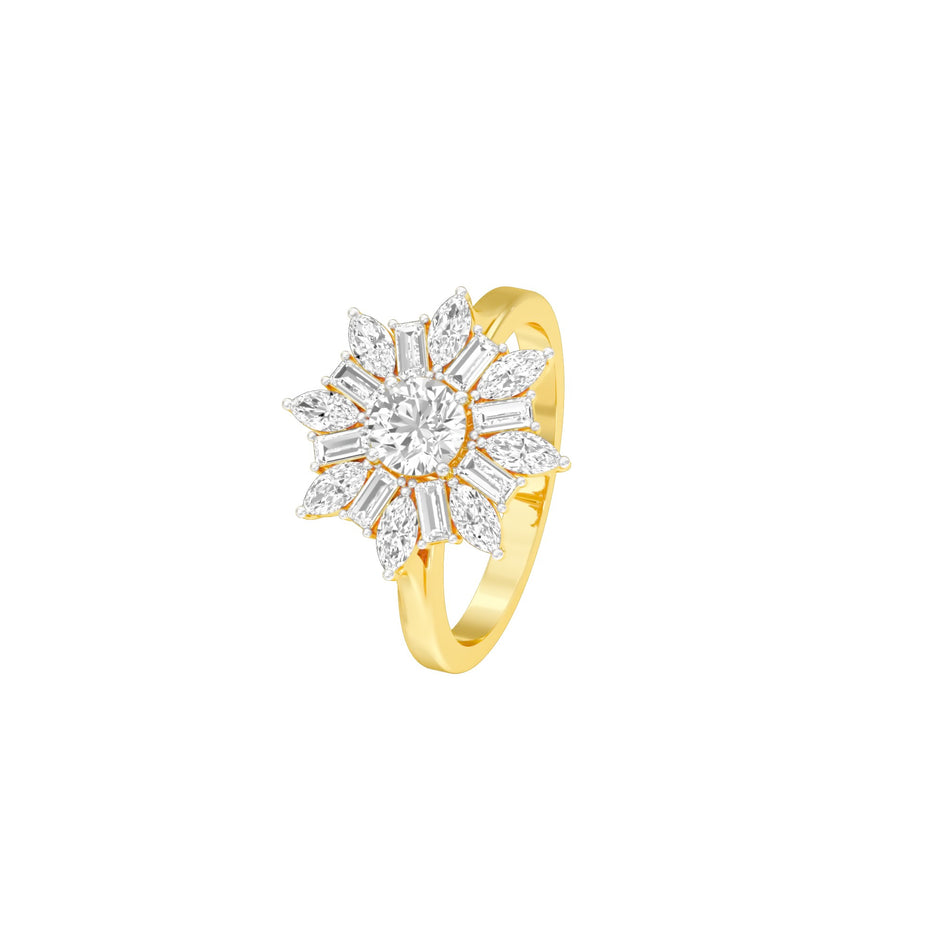 To Joy & Beyond Diamond Engagement Ring 18 KT / Yellow Gold / 22