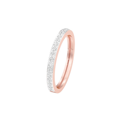 Walk & Shine Diamond Ring 18 KT / Rose Gold / 22