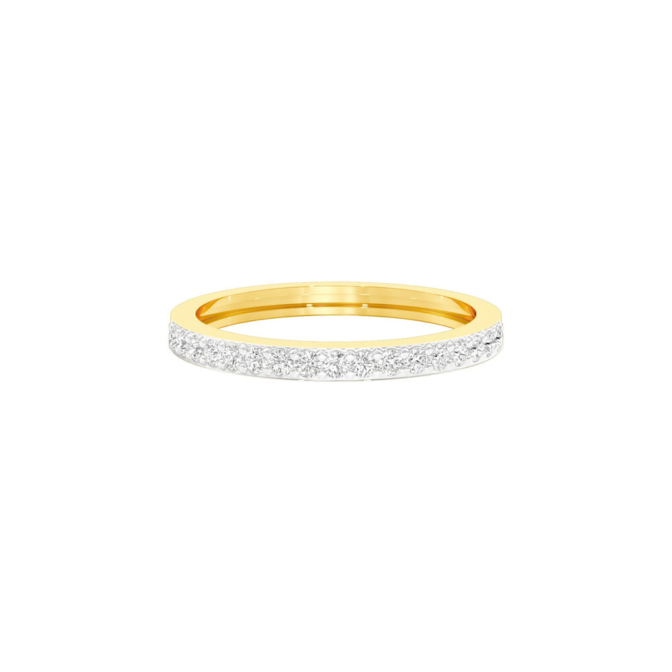 Walk & Shine Diamond Ring 18 KT / Yellow Gold / 22