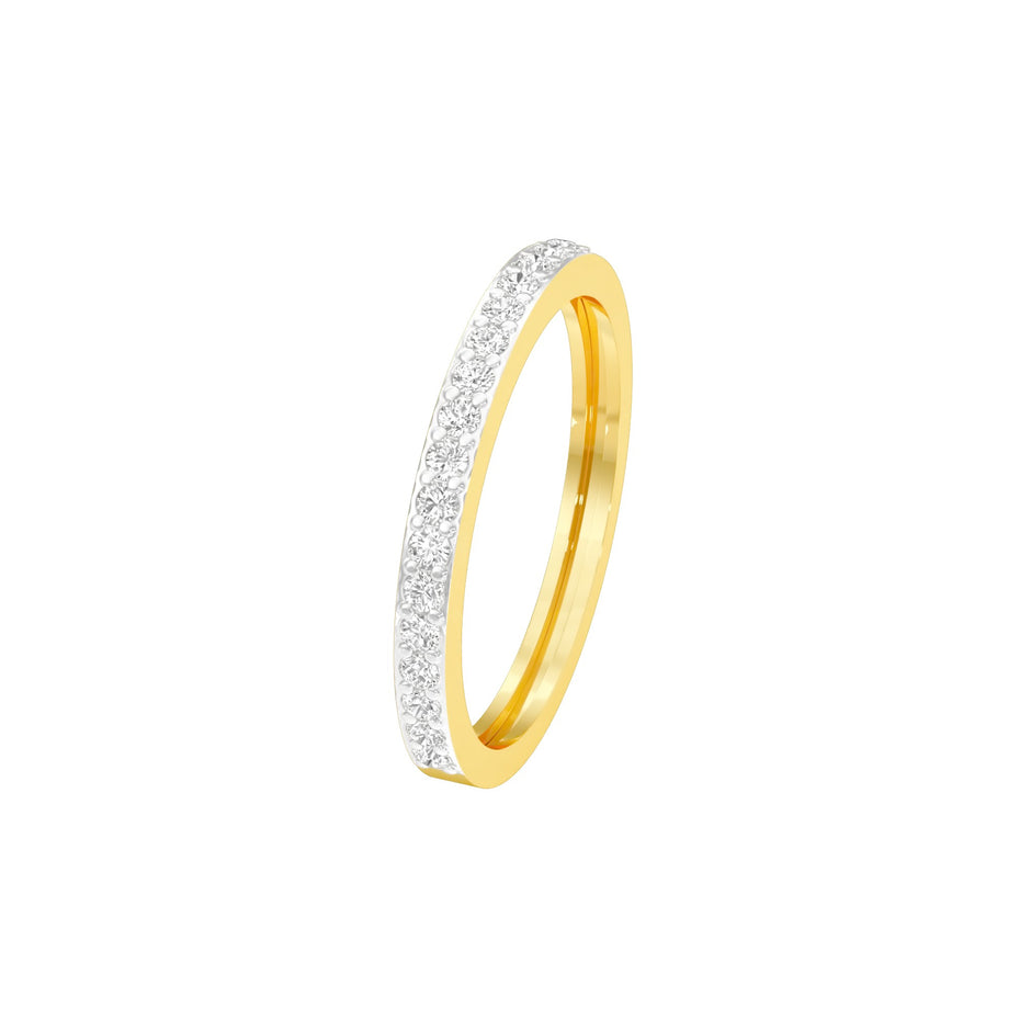 Walk & Shine Diamond Ring 18 KT / Yellow Gold / 22