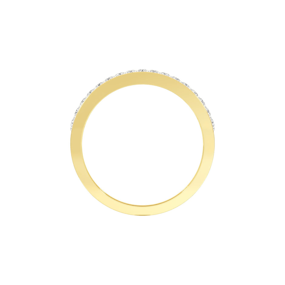 Walk & Shine Diamond Ring 18 KT / Yellow Gold / 22