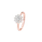 A Lifetime Diamond Engagement Ring 18 KT / Rose Gold / 22