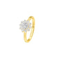 A Lifetime Diamond Engagement Ring 18 KT / Yellow Gold / 22