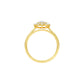 A Lifetime Diamond Engagement Ring 18 KT / Yellow Gold / 22