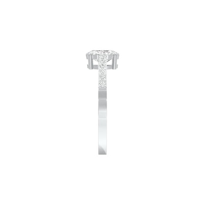 At Last Forever Diamond Engagement Ring 18 KT / White Gold / 22