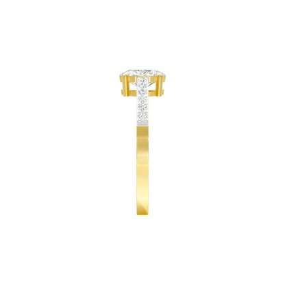 At Last Forever Diamond Engagement Ring 18 KT / Yellow Gold / 22