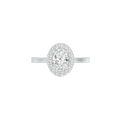 Flawless Femme Diamond Engagement Ring 18 KT / White Gold / 22