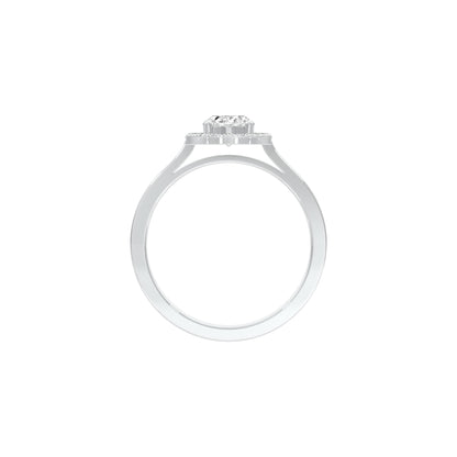 Flawless Femme Diamond Engagement Ring 18 KT / White Gold / 22