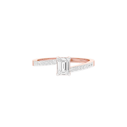 Endless Us Diamond Engagement Ring 18 KT / Rose Gold / 22