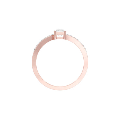 Endless Us Diamond Engagement Ring 18 KT / Rose Gold / 22