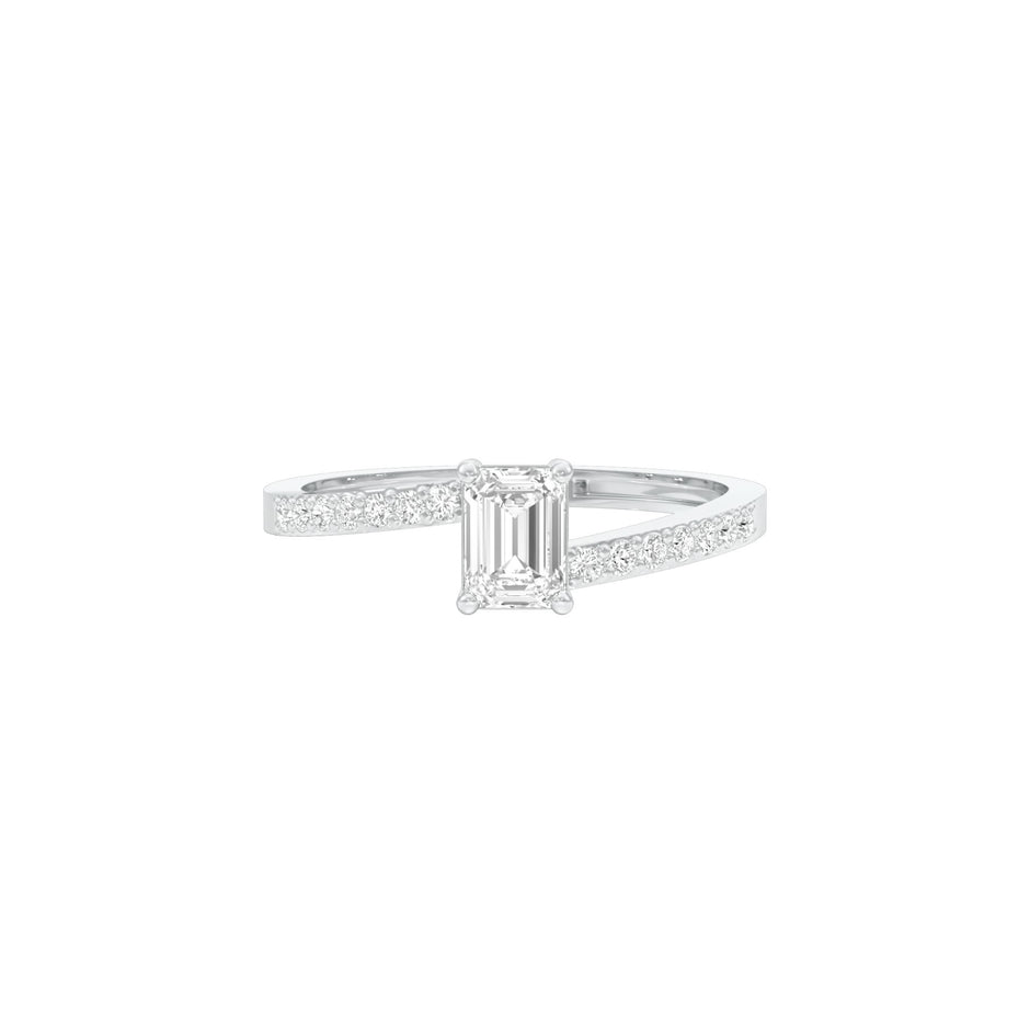 Endless Us Diamond Engagement Ring 18 KT / White Gold / 22