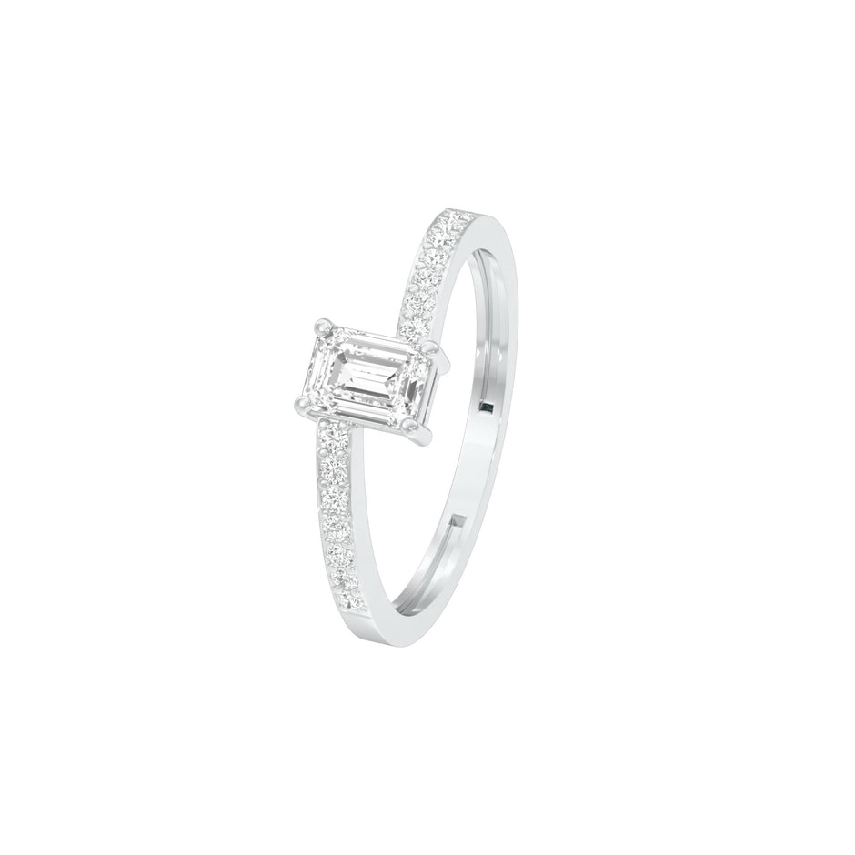 Endless Us Diamond Engagement Ring 18 KT / White Gold / 22