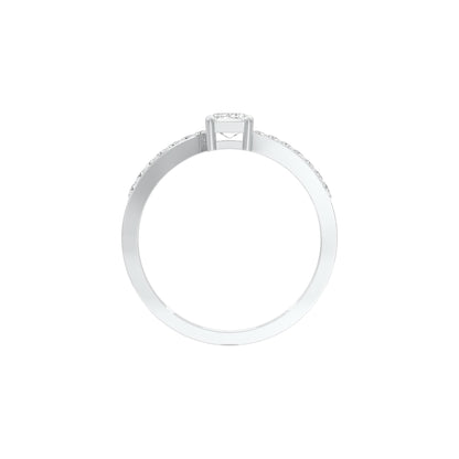 Endless Us Diamond Engagement Ring 18 KT / White Gold / 22