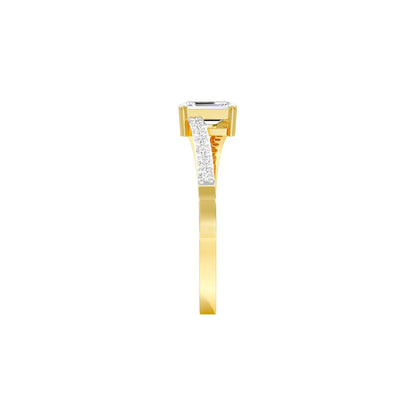 Endless Us Diamond Engagement Ring 18 KT / Yellow Gold / 22
