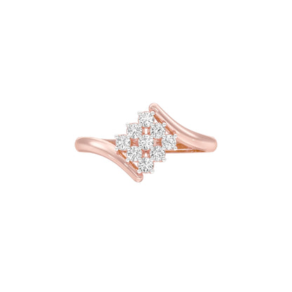 Luxe in Circles Diamond Ring 18 KT / Rose Gold / 22