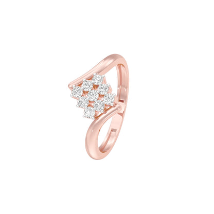 Luxe in Circles Diamond Ring 18 KT / Rose Gold / 22