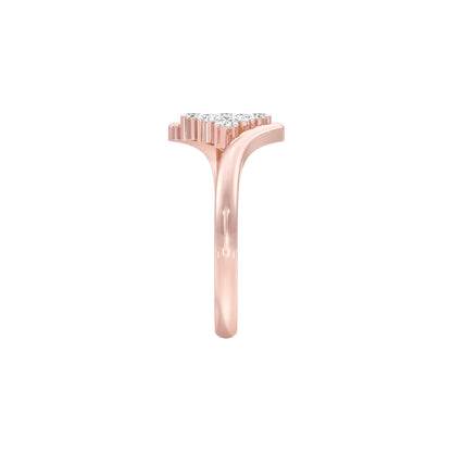 Luxe in Circles Diamond Ring 18 KT / Rose Gold / 22