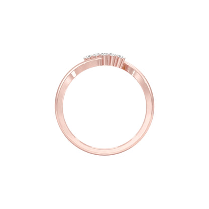 Luxe in Circles Diamond Ring 18 KT / Rose Gold / 22