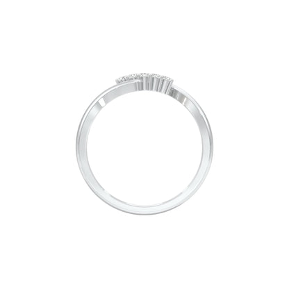 Luxe in Circles Diamond Ring 18 KT / White Gold / 22
