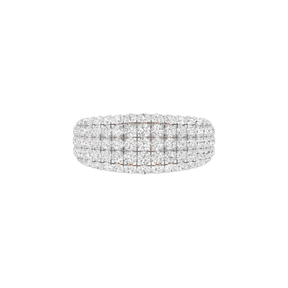 Sparkle & Sip Diamond Cocktail Ring 18 KT / Rose Gold / 22