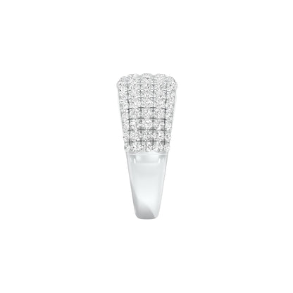 Sparkle & Sip Diamond Cocktail Ring 18 KT / White Gold / 22