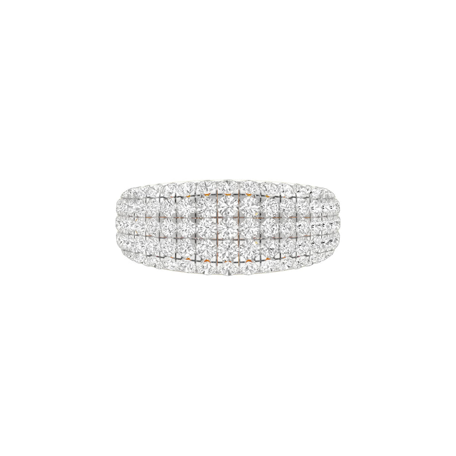 Sparkle & Sip Diamond Cocktail Ring 18 KT / Yellow Gold / 22