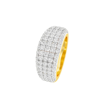 Sparkle & Sip Diamond Cocktail Ring 18 KT / Yellow Gold / 22