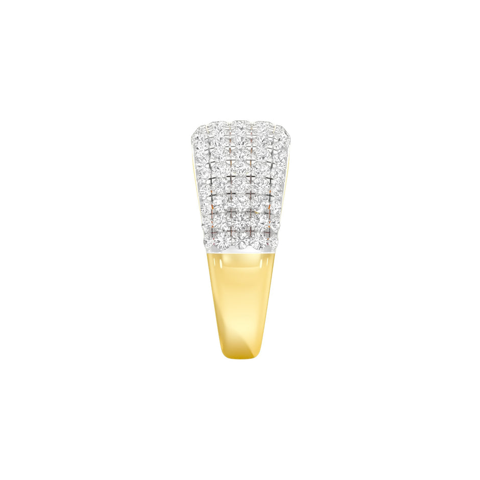 Sparkle & Sip Diamond Cocktail Ring 18 KT / Yellow Gold / 22