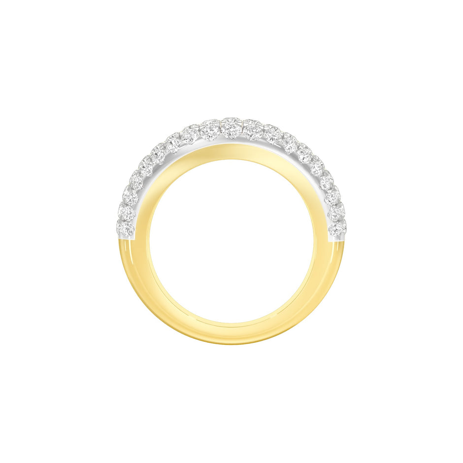 Sparkle & Sip Diamond Cocktail Ring 18 KT / Yellow Gold / 22