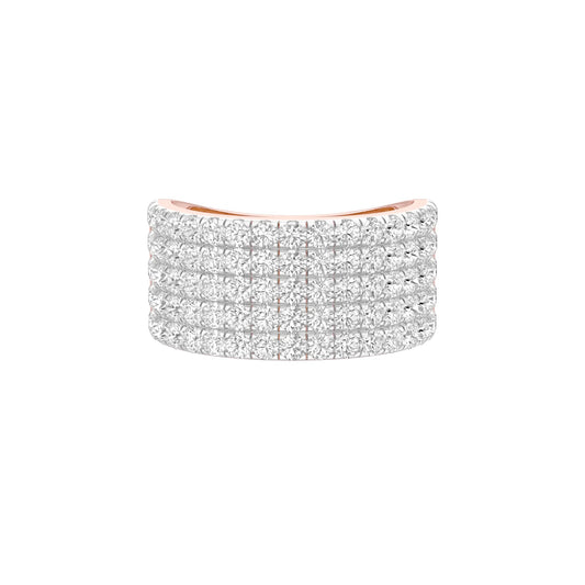 Glamour Night Cocktail Ring 18 KT / Rose Gold / 22