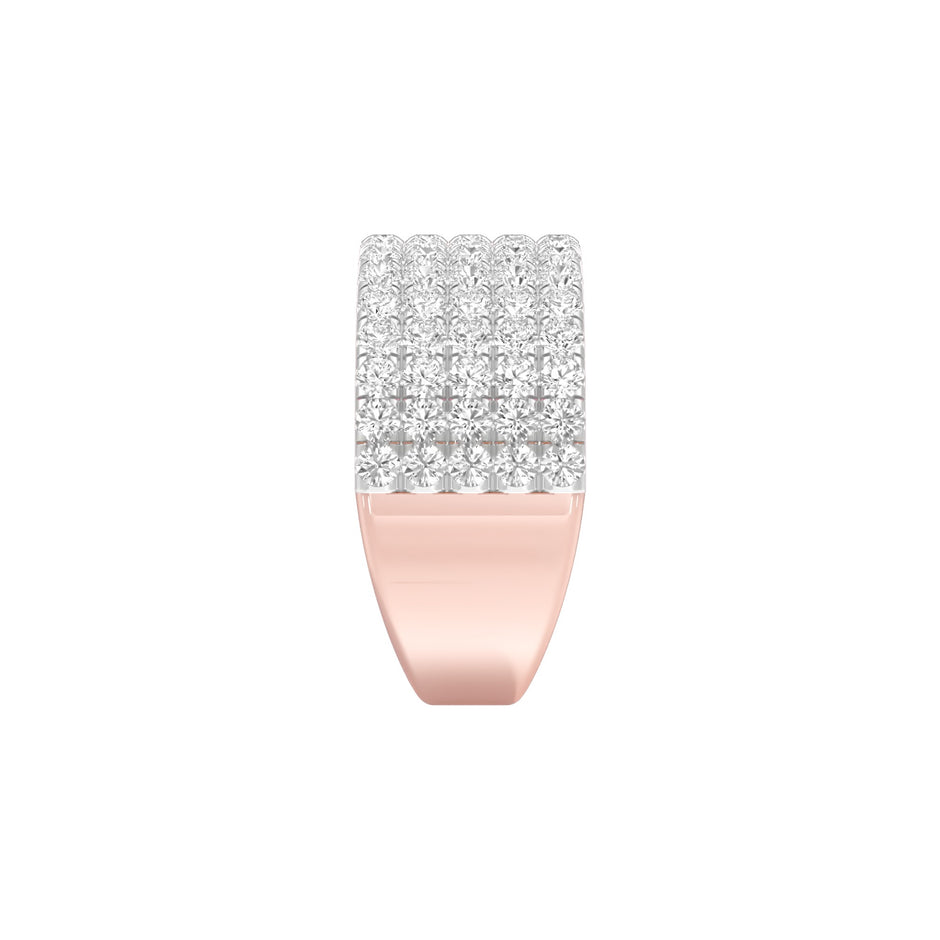Glamour Night Cocktail Ring 18 KT / Rose Gold / 22