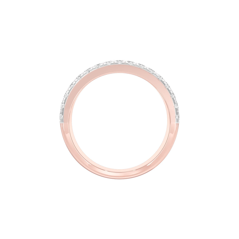 Glamour Night Cocktail Ring 18 KT / Rose Gold / 22